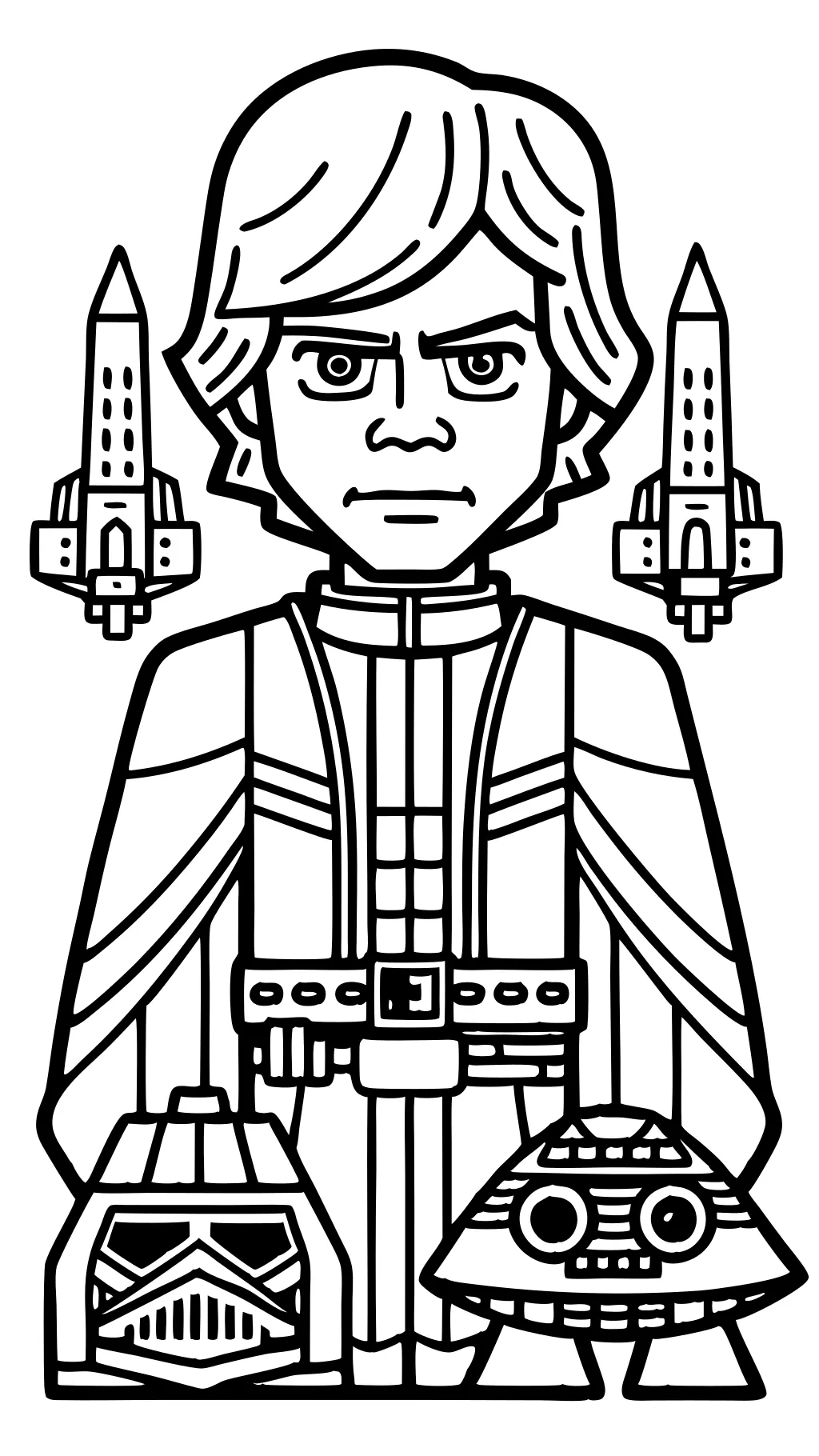 coloriages LEGO Starwars